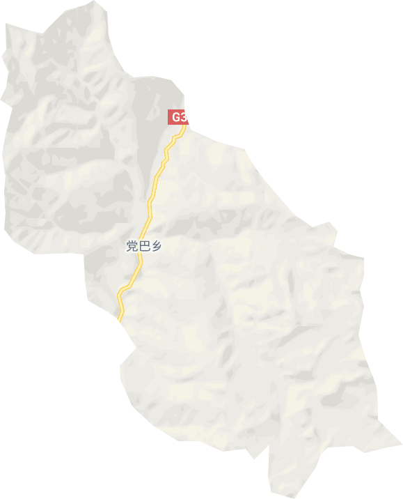 党巴乡电子地图