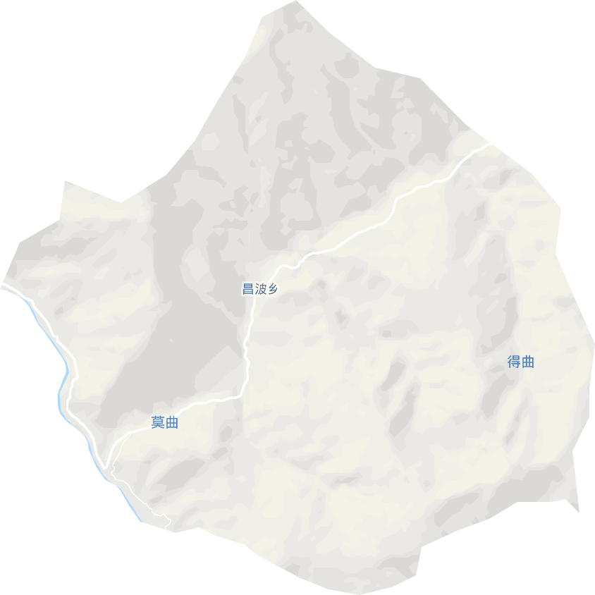 昌波乡电子地图