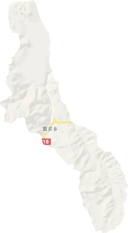 莫多乡电子地图