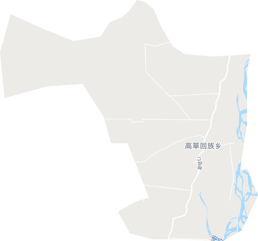 高草回族乡电子地图
