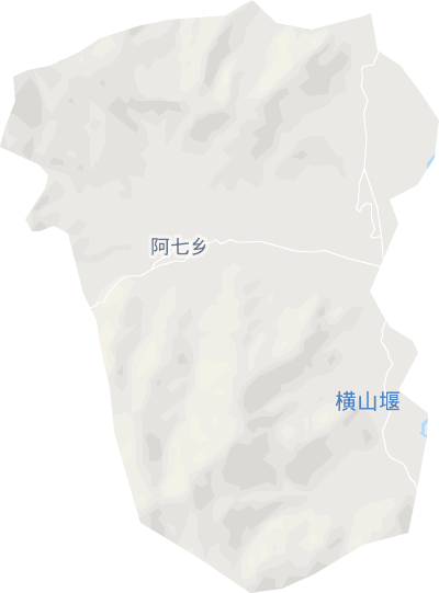 阿七乡电子地图