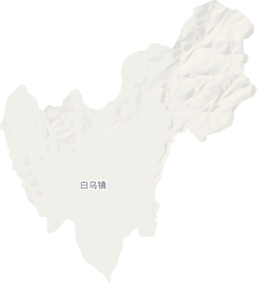 白乌镇电子地图