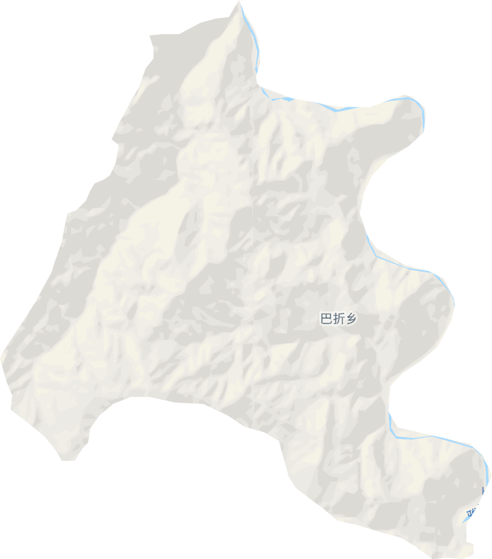 巴折乡电子地图