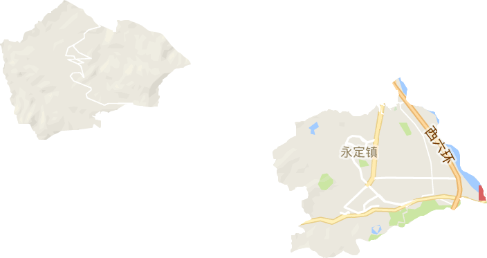 永定地区办事处电子地图