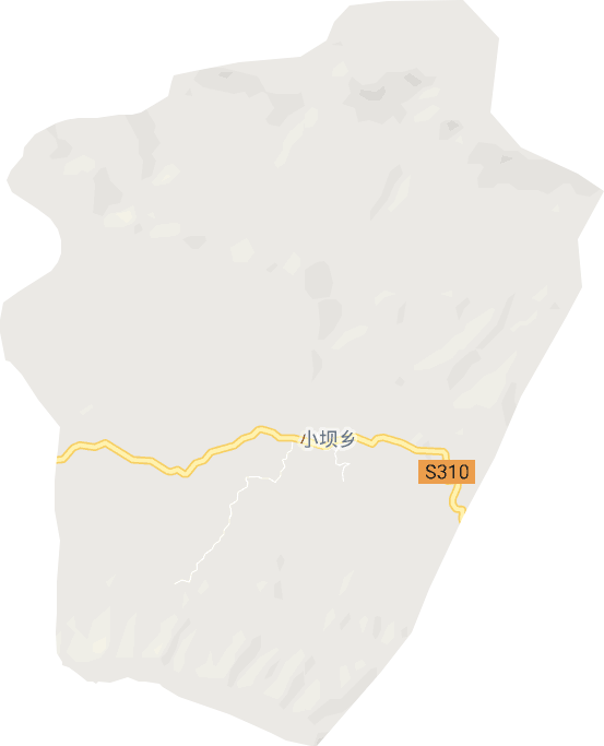 小坝乡电子地图