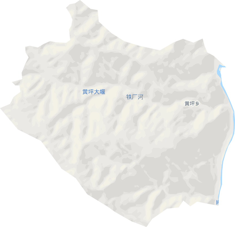 黄坪乡电子地图