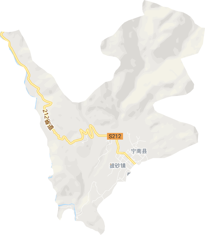披砂镇电子地图