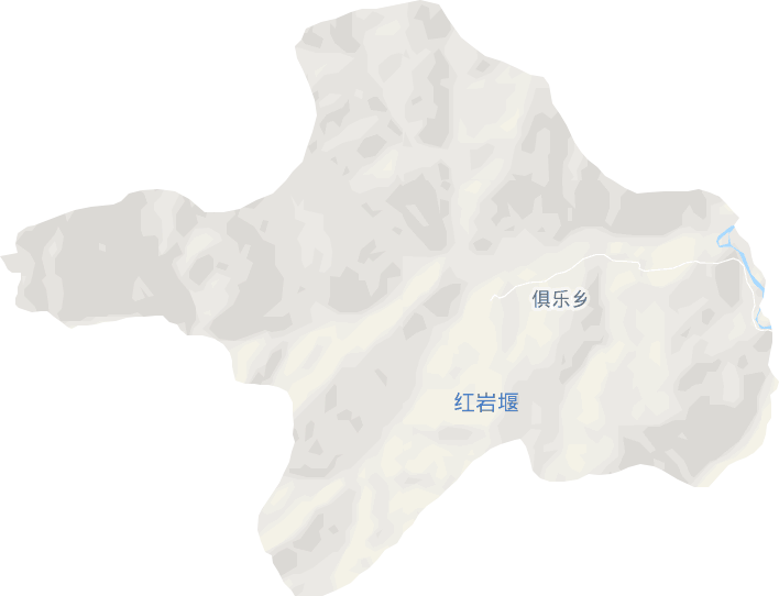 俱乐乡电子地图
