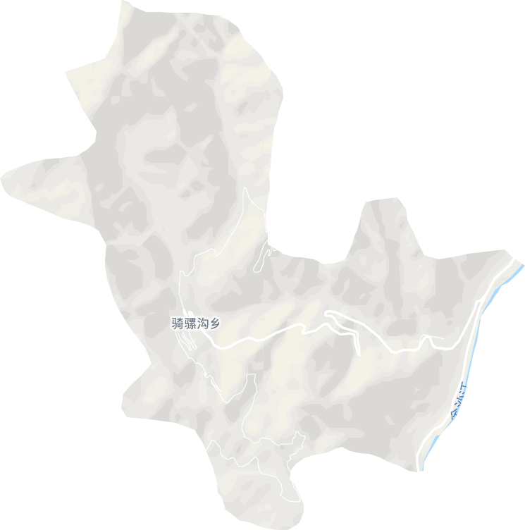 骑骡沟乡电子地图