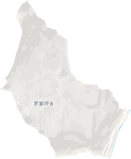 罗家坪乡电子地图