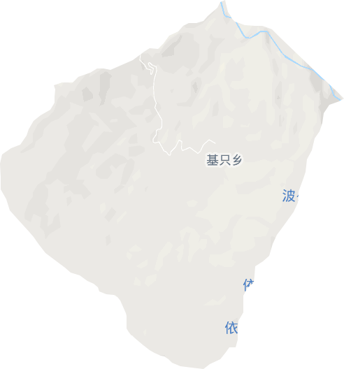 基只乡电子地图