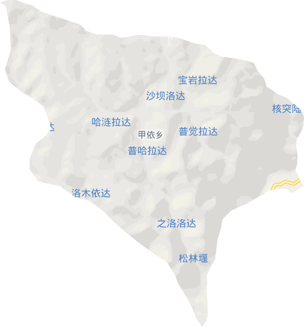甲依乡电子地图
