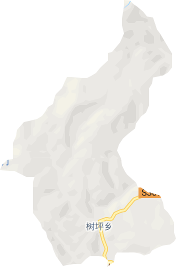 树坪乡电子地图