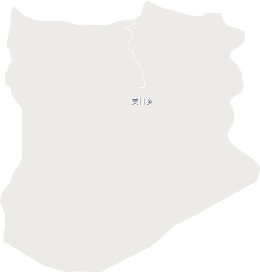 美甘乡电子地图