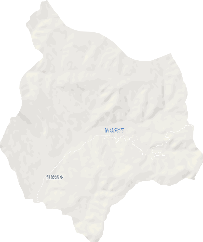 贺波洛乡电子地图