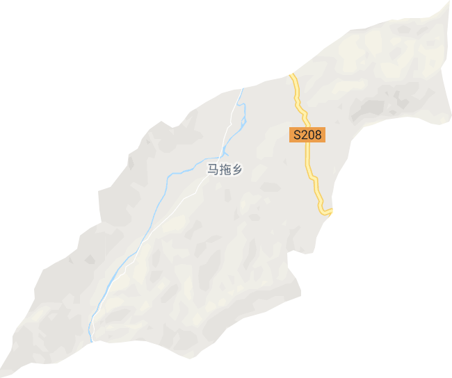 马拖乡电子地图