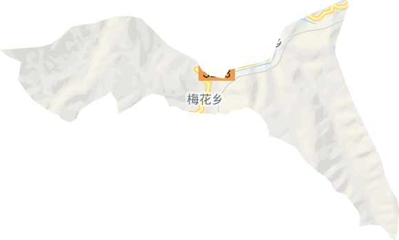 梅花乡电子地图