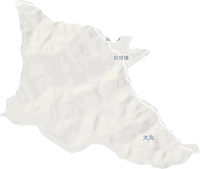 田坝镇电子地图