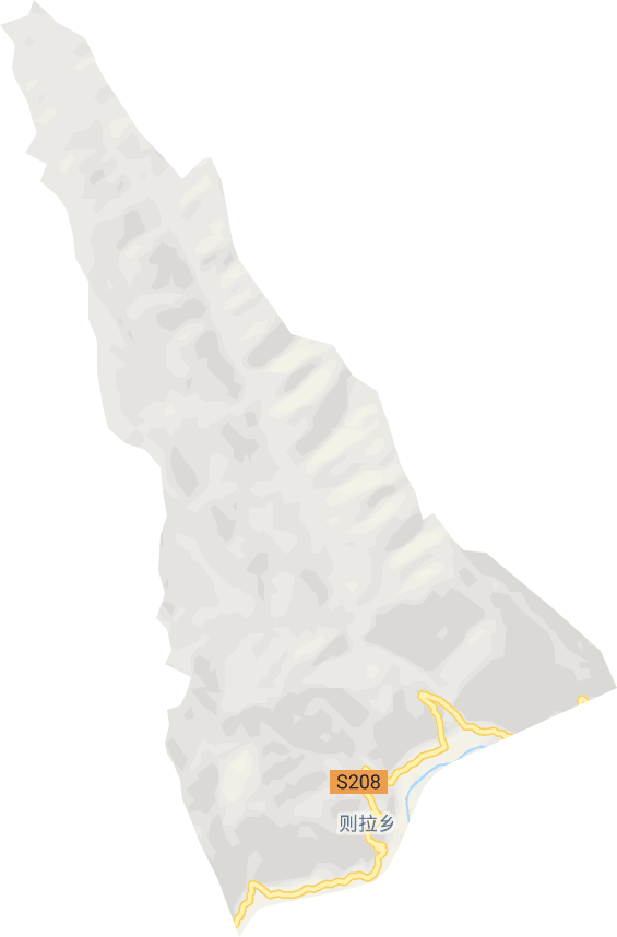 则拉乡电子地图