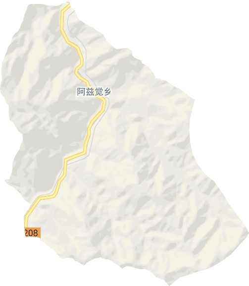 阿兹觉乡电子地图