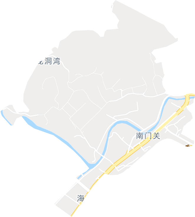 南门关街道电子地图