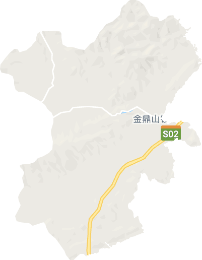 金鼎山镇电子地图