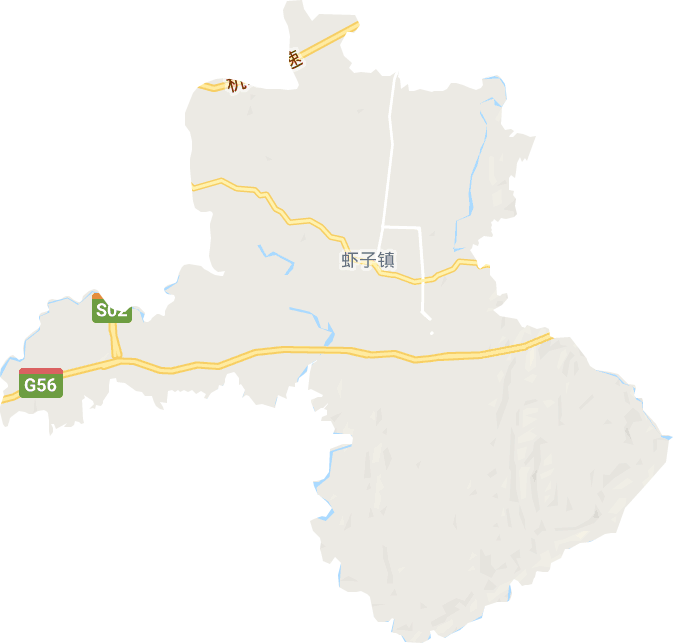虾子镇电子地图