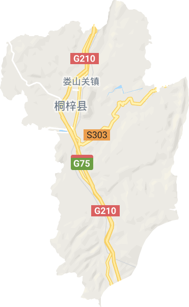 娄山关镇电子地图