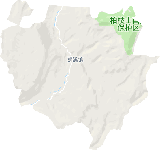狮溪镇电子地图
