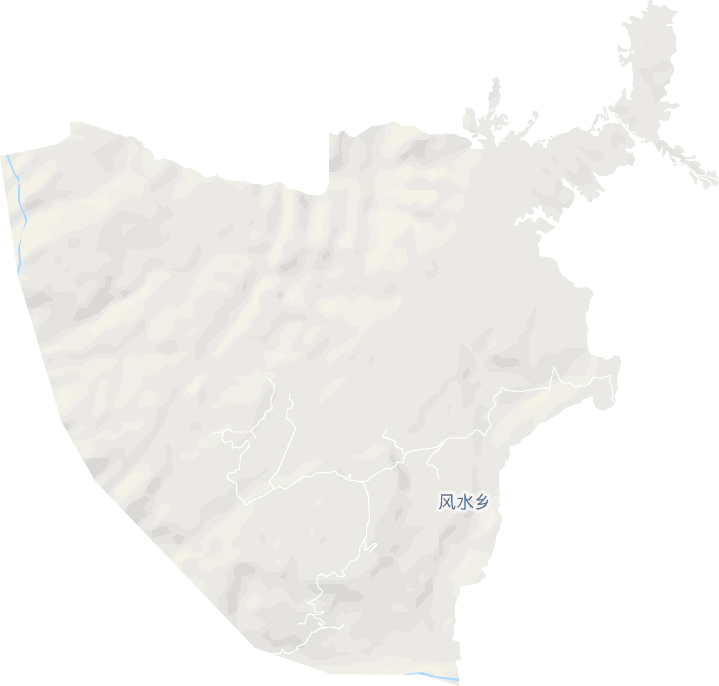 风水乡电子地图