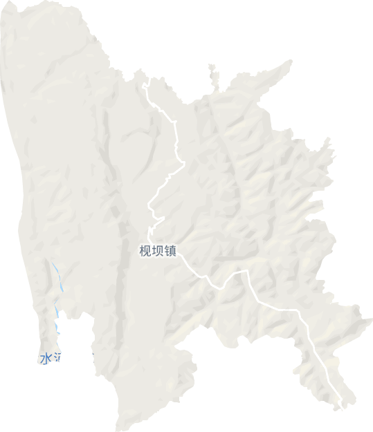 枧坝镇电子地图