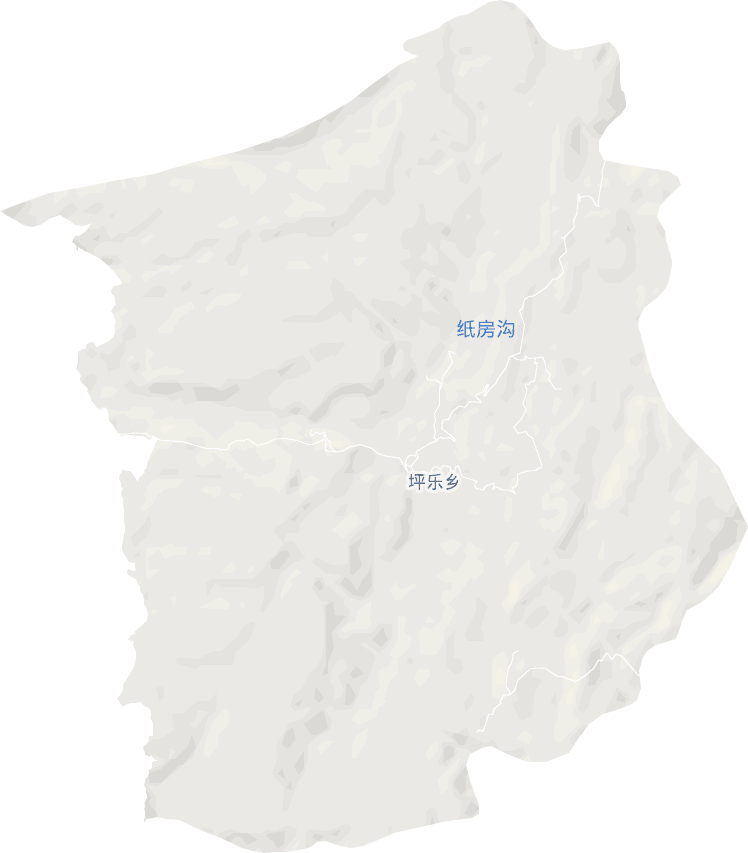 坪乐乡电子地图