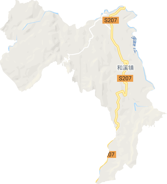 和溪镇电子地图