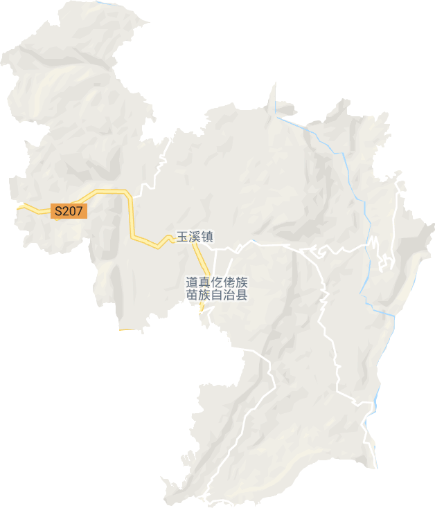 玉溪镇电子地图