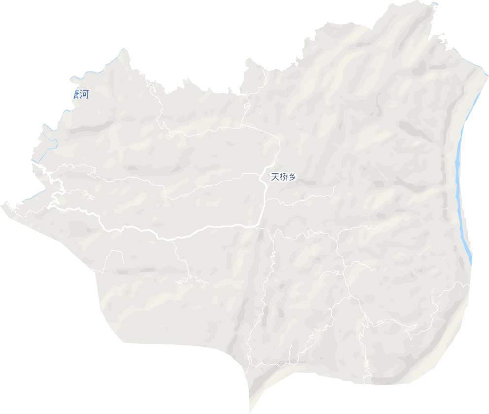 天桥乡电子地图