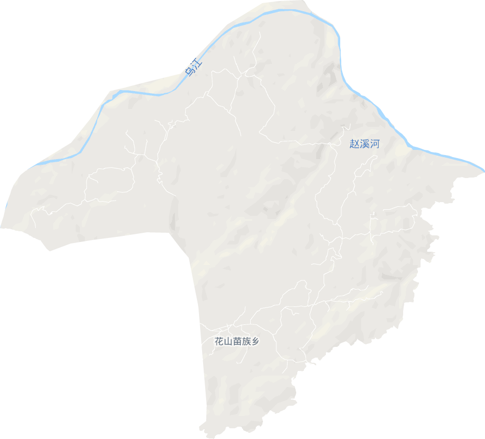 花山苗族乡电子地图