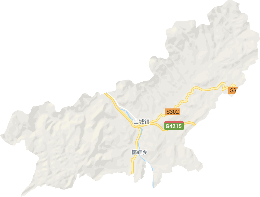 土城镇电子地图