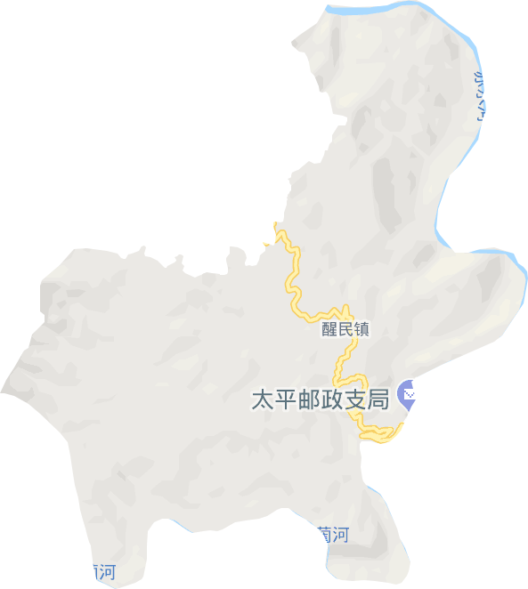 醒民镇电子地图