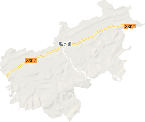 温水镇电子地图