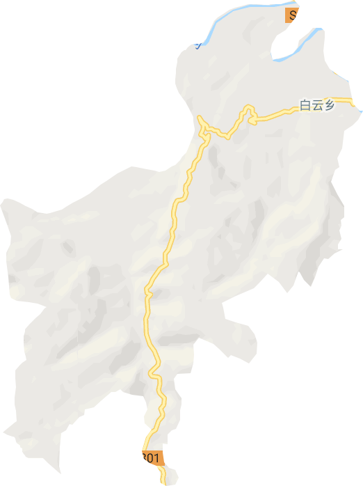 白云乡电子地图