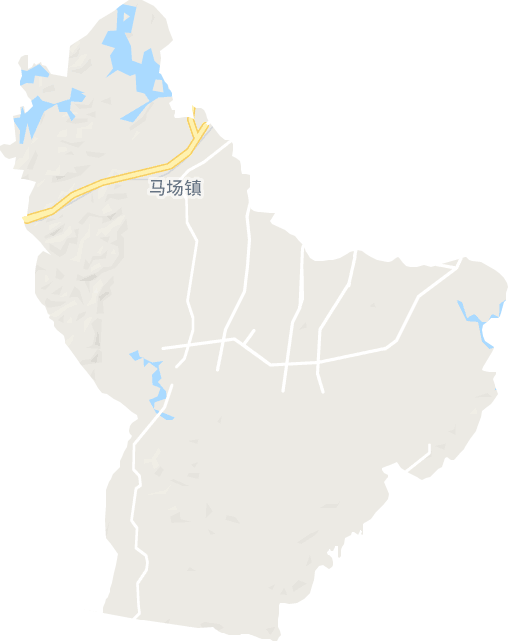 马场镇电子地图