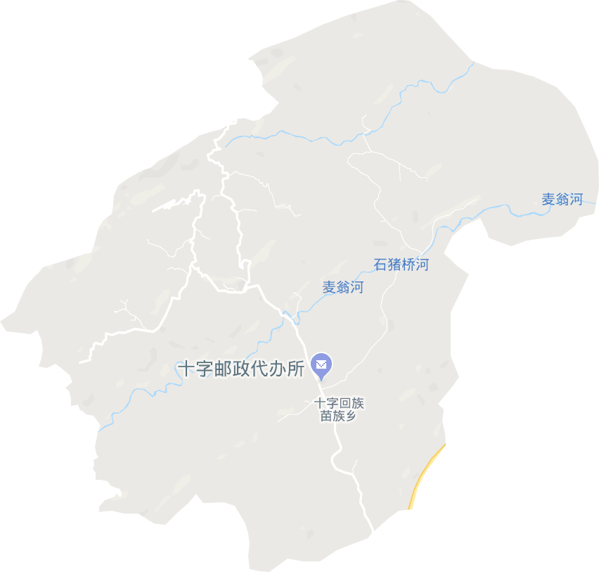 十字回族苗族乡电子地图