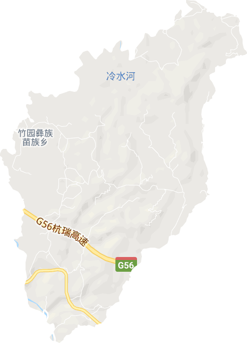 竹园乡电子地图