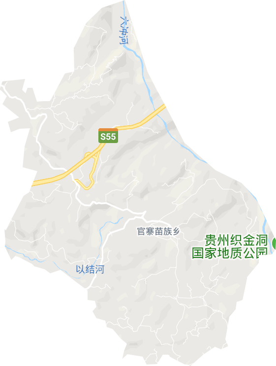 官寨乡电子地图