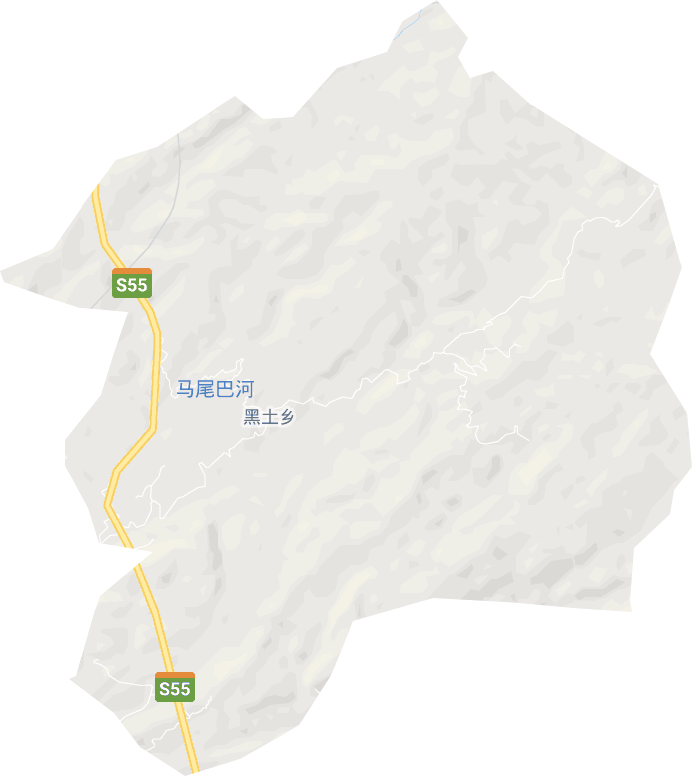 黑土乡电子地图