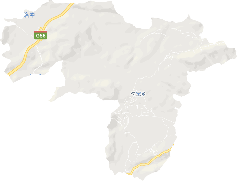 勺窝乡电子地图