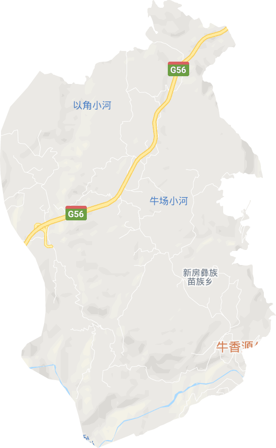 新房乡电子地图
