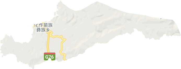 化作乡电子地图