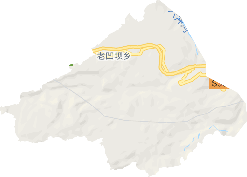 老凹坝乡电子地图