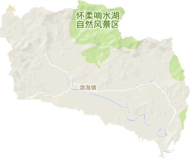 渤海镇电子地图
